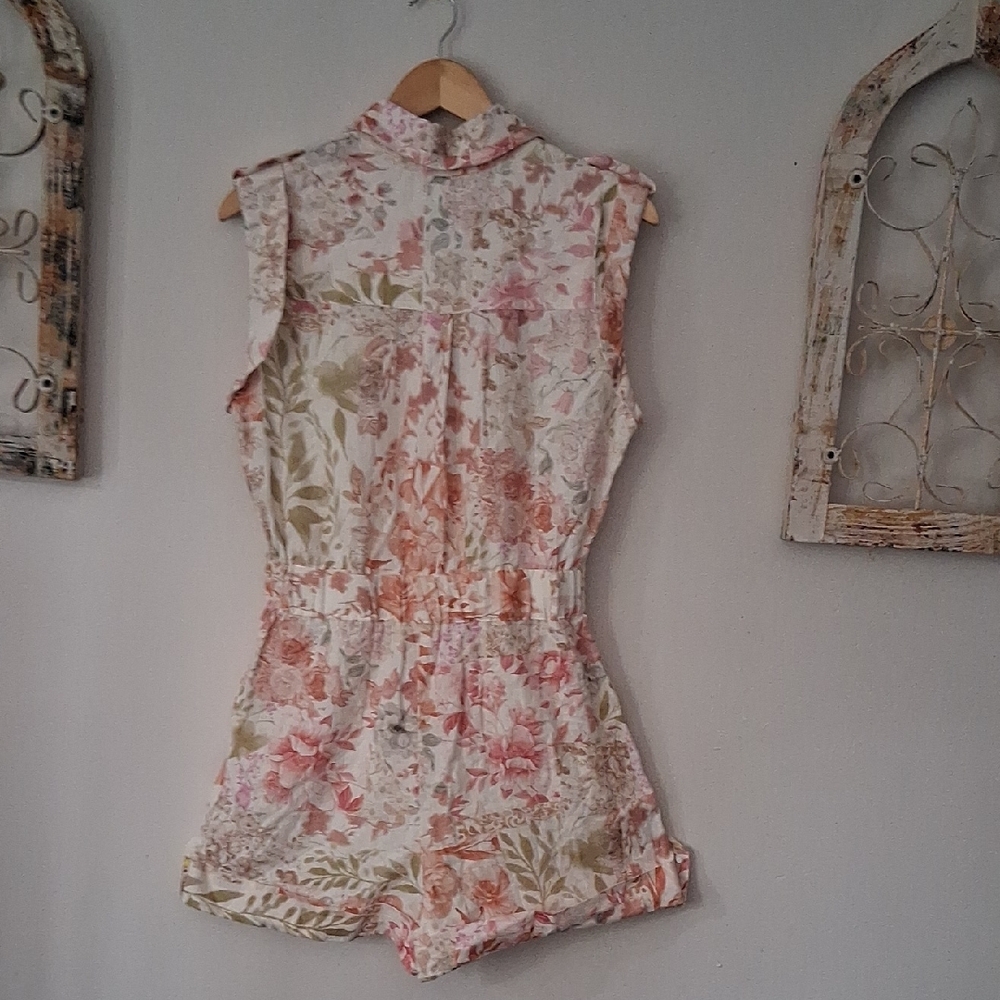 Rachel Zoe Floral Jumpsuit - Pink and Green - Picture 12 of 14